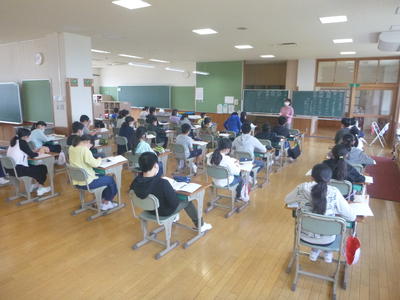 ６年生の授業風景